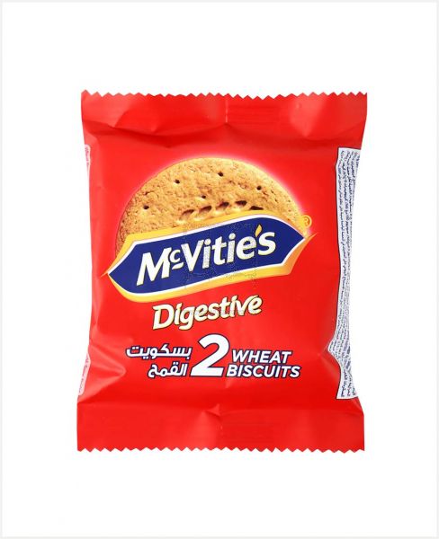 MCVITIES DIGESTIVE WHEAT BISCUITS 29.4GM