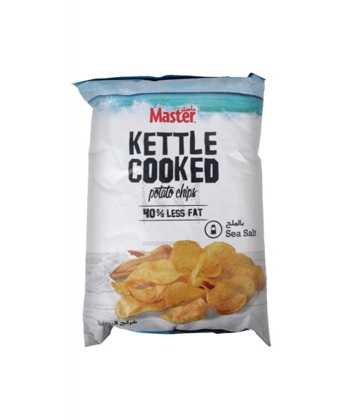 MASTER KETTLE COOKED CHIPS SALT 170GM