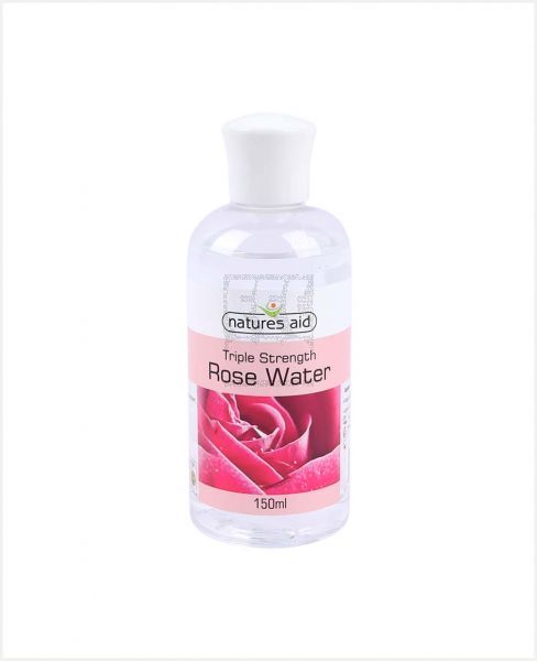 NATURES AID ROSE WATER 150ML