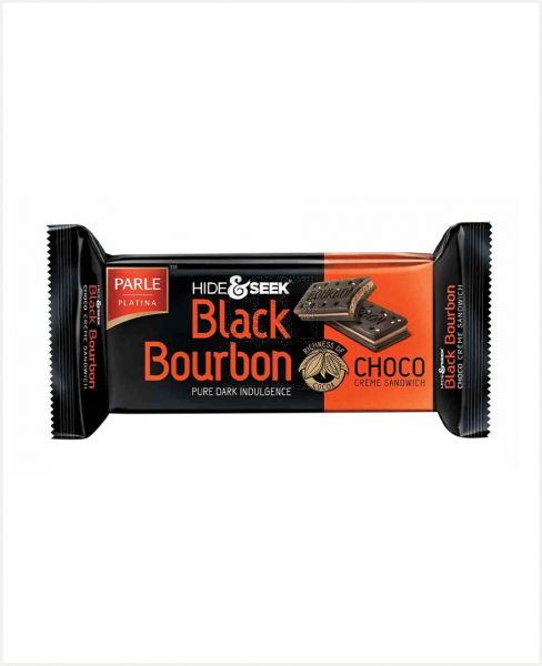 PARLE H & S BLACK BOURBON CHOCO BISCUITS 100GM
