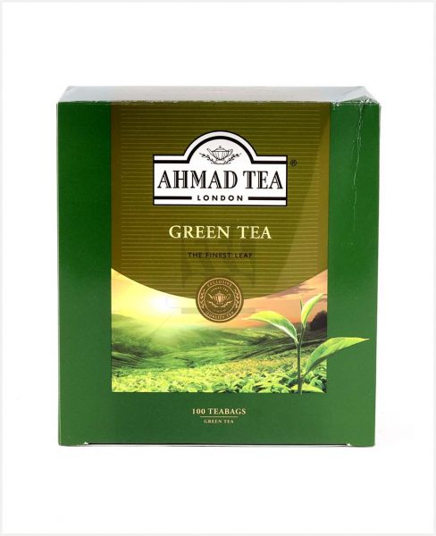 AHMAD TEA GREEN TEA 100'S BAG 150GM