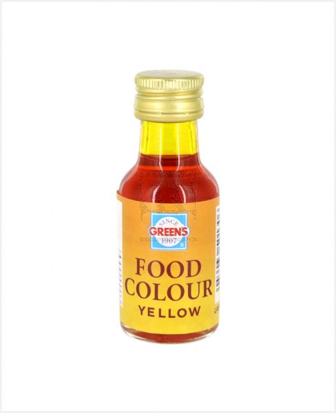 GREEN'S FOOD COLOR YELLOW 28ML