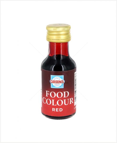 GREEN'S FOOD COLOR RED 28ML