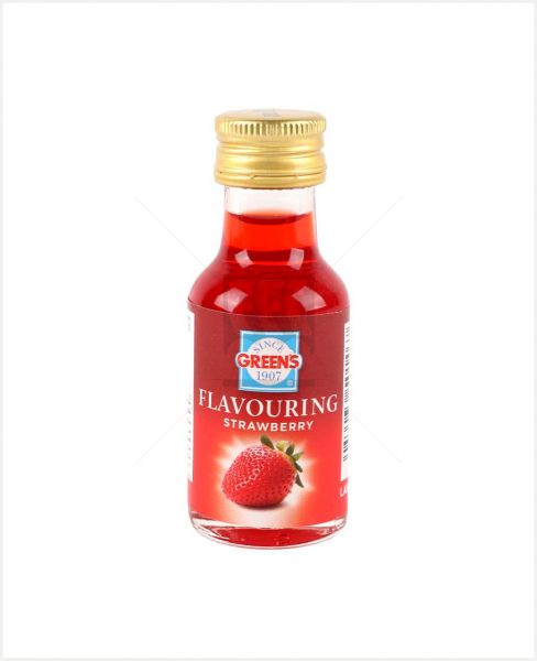 GREEN'S FLAVOURING STRAWBERRY 28ML