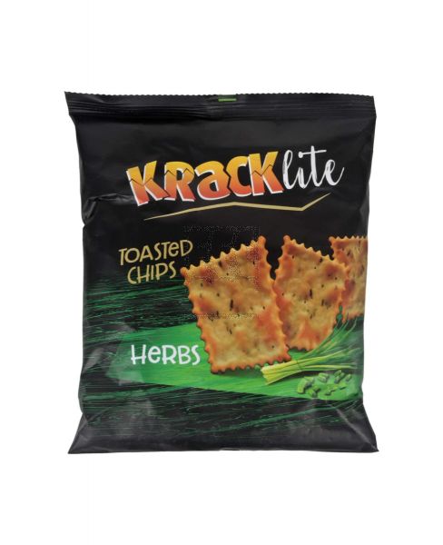 KRACKLITE TOASTED CHIPS HERBS 110GM