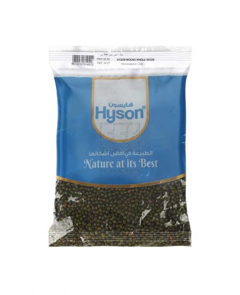 HYSON MOONG WHOLE 500GM.