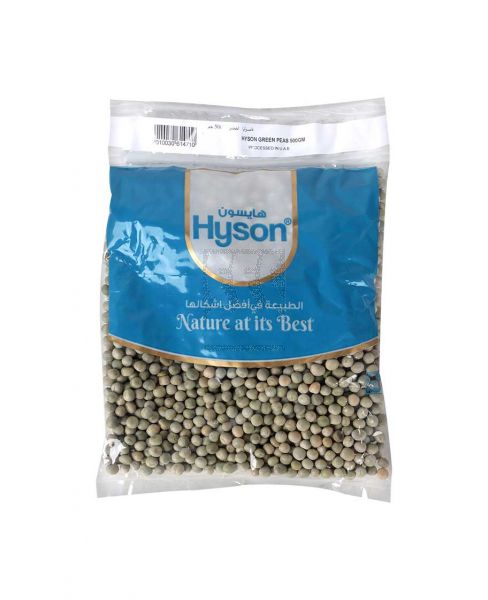 HYSON GREEN PEAS 500GM.