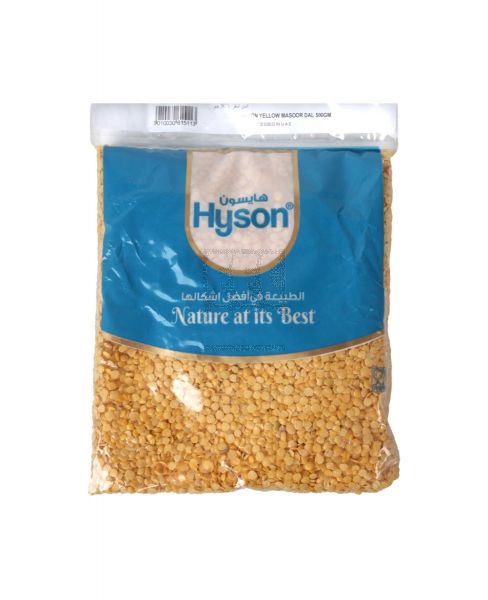 HYSON YELLOW MASOOR DAL 500GM.