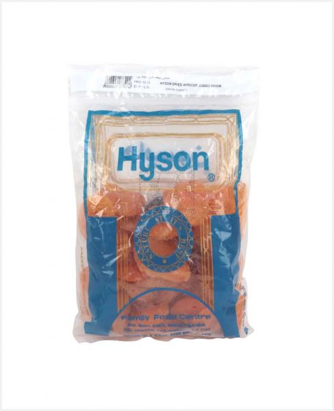 HYSON DRIED APRICOT JUMBO 500GM.