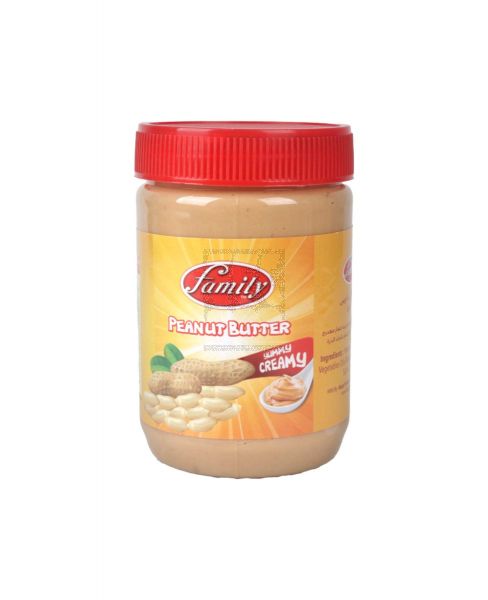FAMILY YUMMY CREAMY PEANUT BUTTER 510GM
