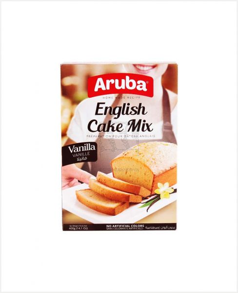 ARUBA ENGLISH CAKE MIX VANILLA 400GM