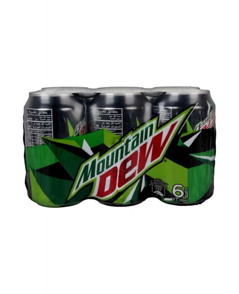 MOUNTAIN DEW (CAN) 330ML 6PACK