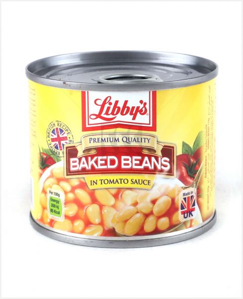 LIBBY'S BAKED BEANS IN TOMATO SAUCE 220GM