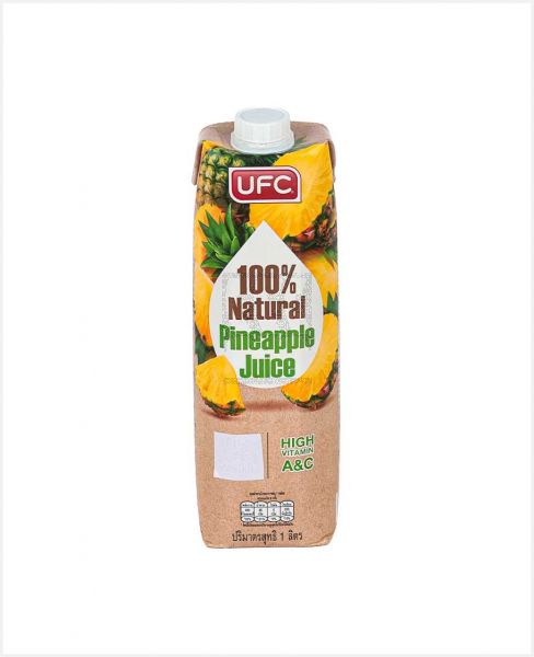 UFC 100% NATURAL PINEAPPLE JUICE 1LTR