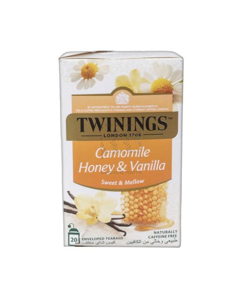 TWININGS INFUSO CAMOMILE, HONEY & VANILLA TEA 20'S 30GM