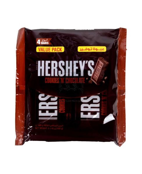 HERSHEY'S COOKIES N' CHOCOLATE 4'SX40GM