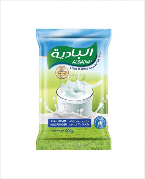 AL BADIA FULL CREAM MILK POWDER (POUCH) 900GM @ S.PRICE