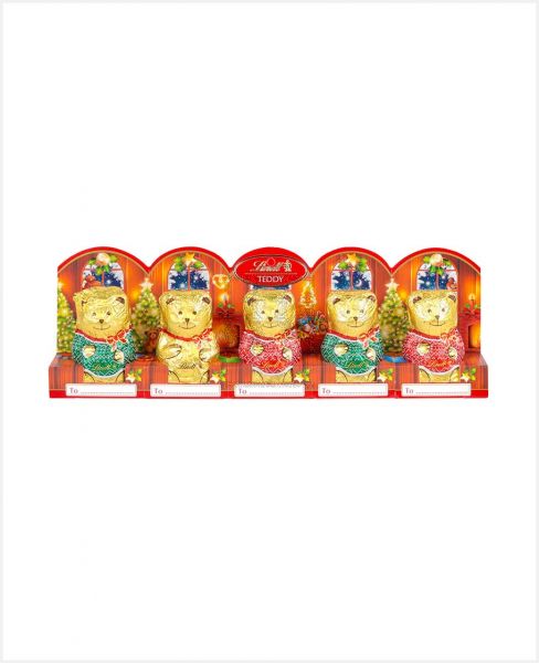 LINDT MINI TEDDY BEAR 5PCS 50GM