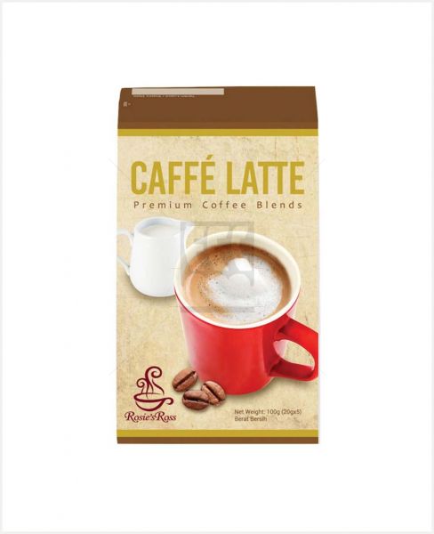 ROSIE'S ROSS CAFFE LATTE 5SX20GM (100GM)