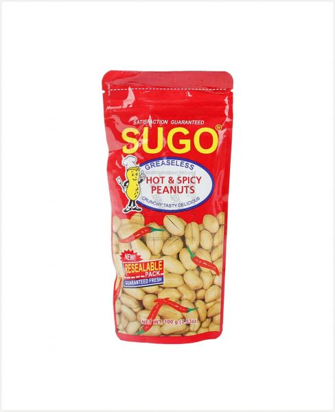 SUGO HOT & SPICY PEANUT 100GM