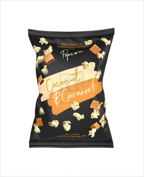 HECTARE'S COCONUT & CARAMEL POPCORN 75GM