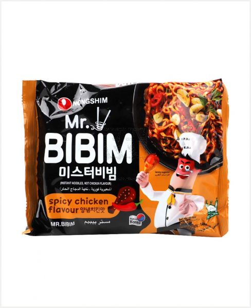 NONGSHIM MR.BIBIM STIR FRY NOODLE SPICY CHICKEN 148GM