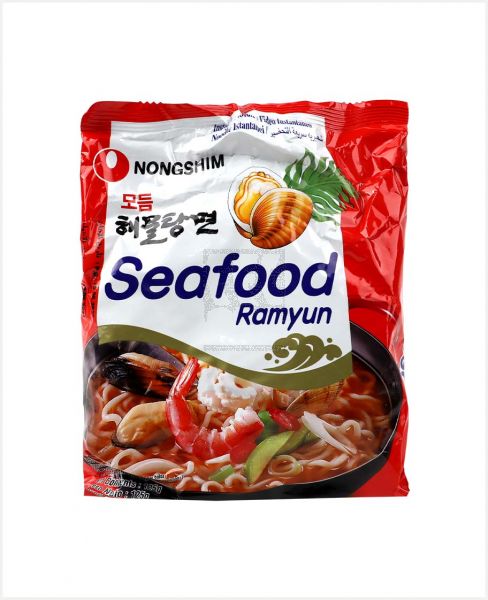 NONGSHIM SEA FOOD RAMYUN NOODLE 125GM