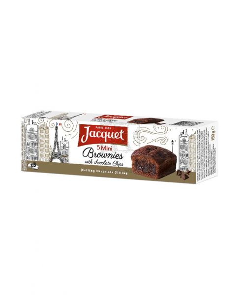 JACQUET 5 MINI CAKES W/ CHOCOLATE CHIPS 150GM