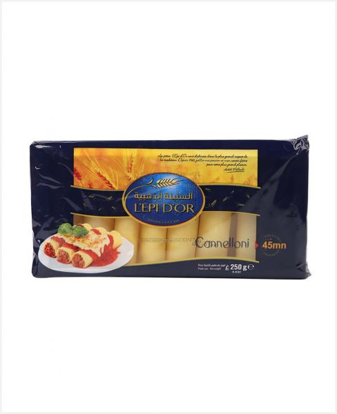 L'EPI D'OR CANNELLONI PASTA 250GM