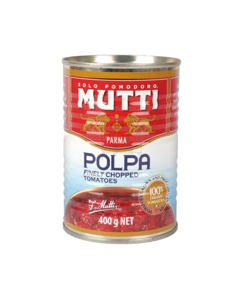 MUTTI POLPA FINELY CHOPPED TOMATOES 400GM