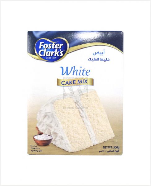 FOSTER CLARK'S WHITE CAKE MIX 500GM