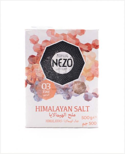 NEZO FINE HIMALAYAN SALT 500GM
