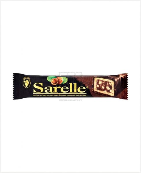 SARELLE HAZELNUT & DARK CHOCOLATE CREAM WAFER 33GM