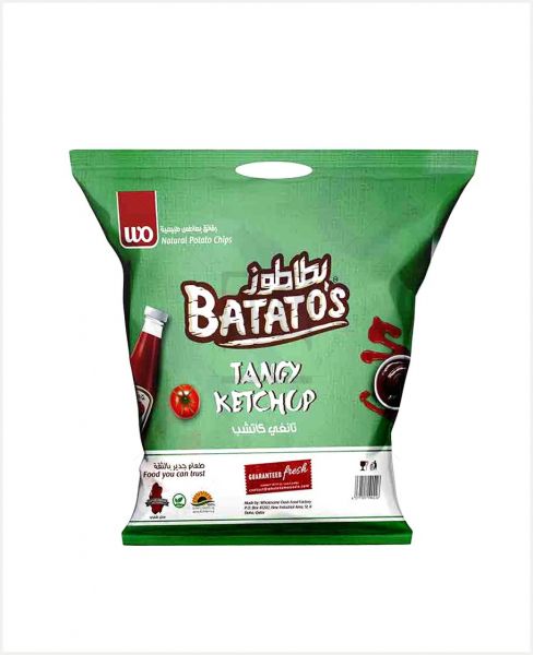 BATATO'S NATURAL POTATO CHIPS TANGY KETCHUP 15GM