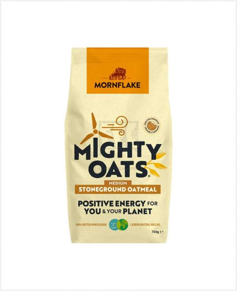 MORNFLAKE MEDIUM OATMEAL BAG 750GM