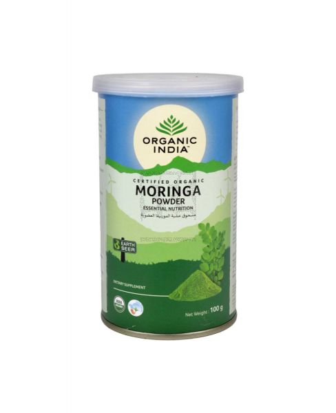 ORGANIC INDIA MORINGA LEAF POWDER 100GM