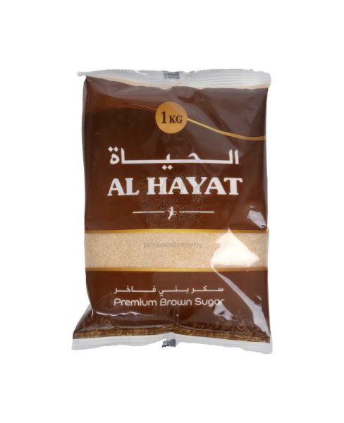 AL HAYAT PREMIUM BROWN SUGAR 1KG