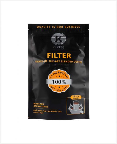 K-COFFEE FILTER 10GM X5PCS
