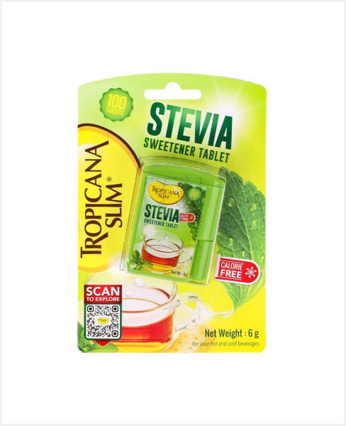 TROPICANA SLIM STEVIA SWEETENER TABLET 100PCS