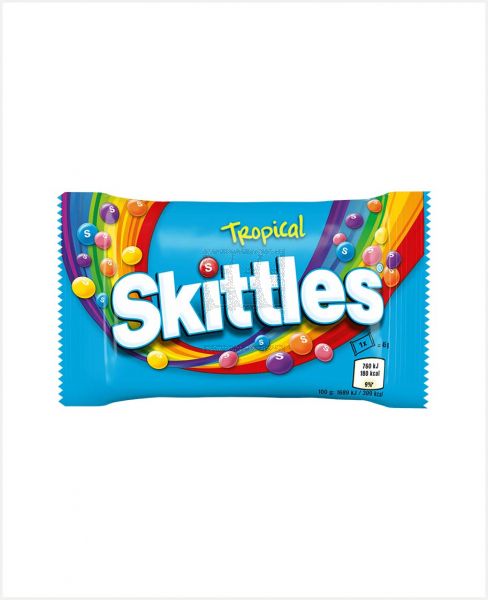 SKITTLES TROPICAL CANDIES 45GM