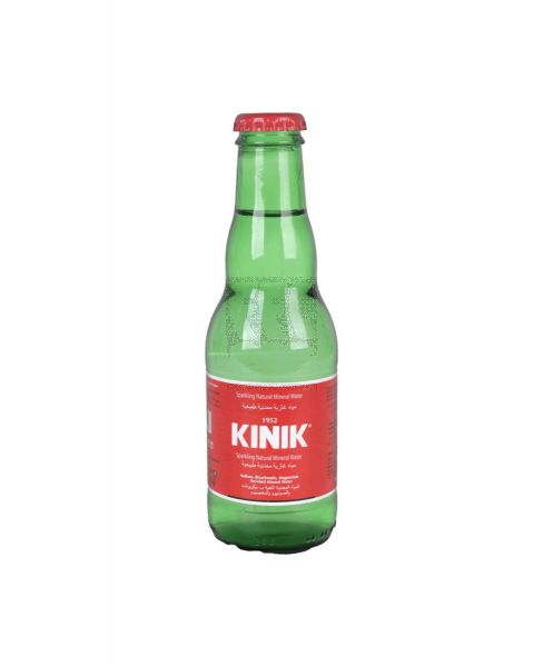 KINIK SPARKLING NATURAL MINERAL WATER 200ML