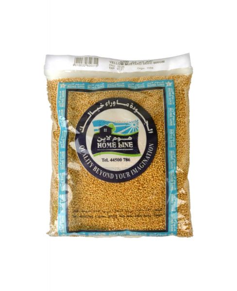 HOME LINE MUSTARD SEED YELLOW 500GM