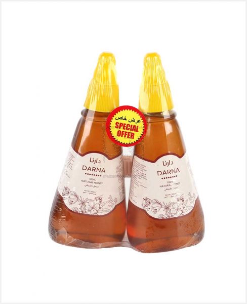 DARNA NATURAL HONEY SQUEEZE 2X500GM @S.OFFER