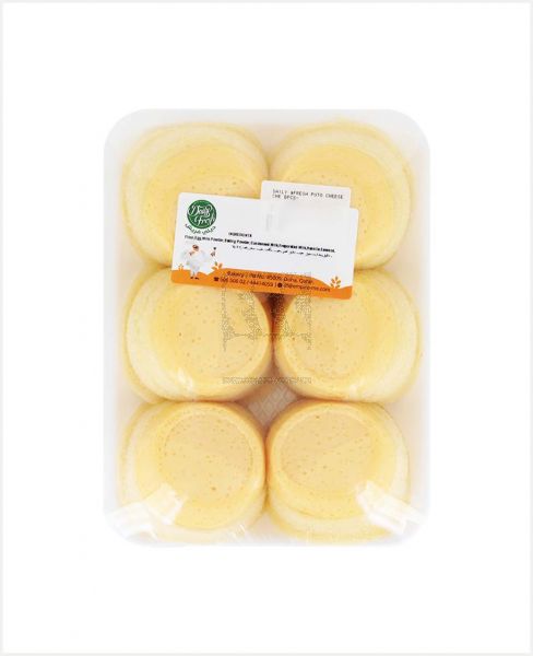 DAILY FRESH PUTO CHEESE LECHE 6PCS 330GM