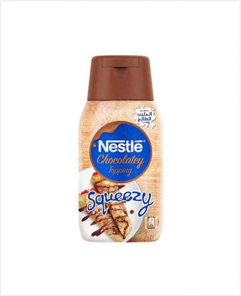 NESTLE CHOCOLATEY TOPPING SQUEEZY 450GM