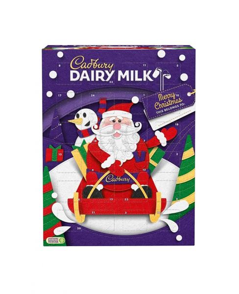 CADBURY DAIRY MILK ADVENT CALENDAR 90GM