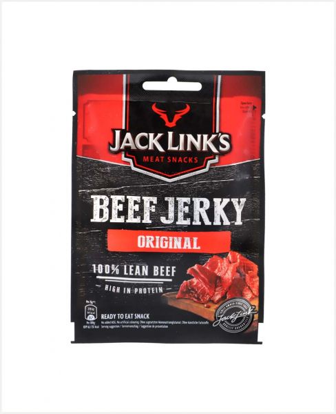 JACK LINK'S BEEF JERKY ORIGINAL 25GM