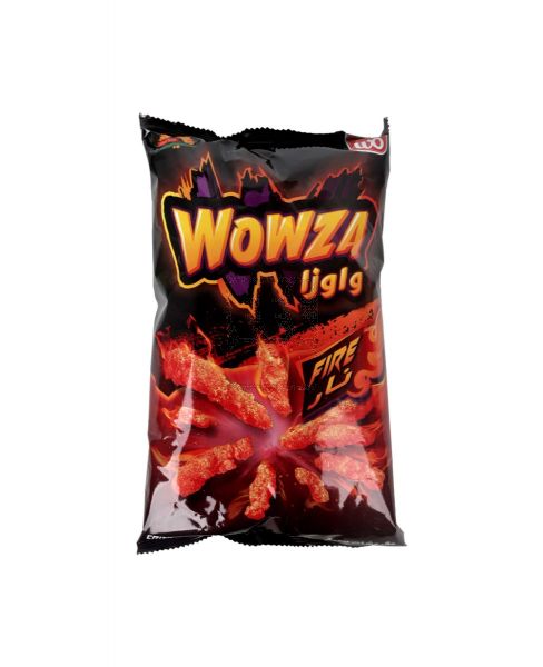 WOWZA FIRE CRISPY CORN SNACKS 220GM