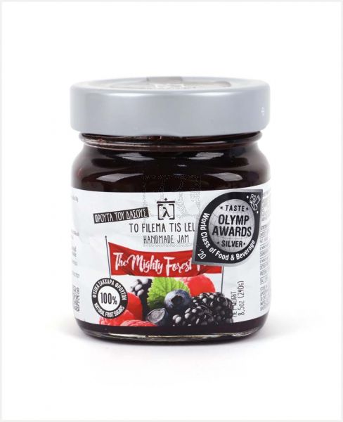 TO FILEMA TIS LELAS MIGHTY FOREST FRUITS HANDMADE JAM 240GM