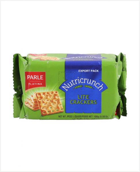 PARLE NUTRICRUNCH LITE CRACKERS 100GM